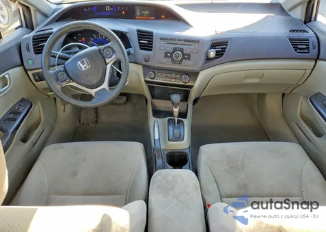 2012 Honda Civic Lx из США, поврежденный, VIN 2HGFB2F57CH612913